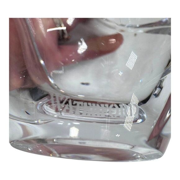 Waterford Siren Crystal Glass Perfume Bottle 5" Vintage w/ Stopper Original Box - Picture 6 of 12